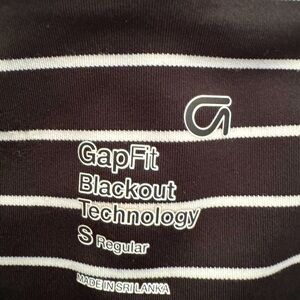 Gap Fit Size S Black White Blackout Technology
Leggings.